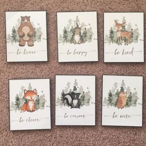 Kids room/nursery wall hangings